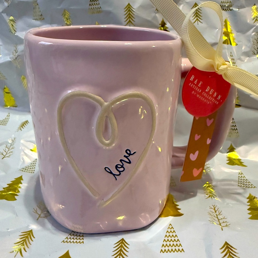 Rae Dunn Mug - Love with Heart